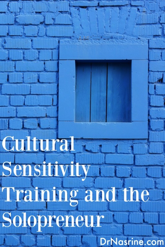 Cultural Sensitivity Training and the Solopreneur